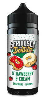 Load image into Gallery viewer, Seriously Donuts - Strawberries & Cream - 100ml - Vapour Central