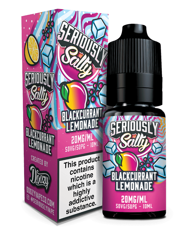 Seriously Salty - Blackcurrant Lemonade 10ml - Vapour Central