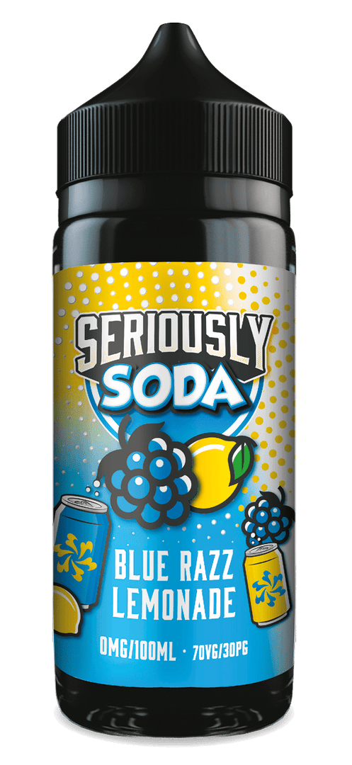 Seriously Soda - Blue Razz Lemonade - 100ml - Vapour Central