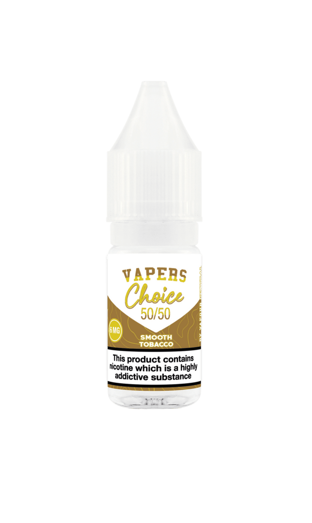 Smooth Tobacco - Vapers Choice 50/50 - 10ML - Vapour Central