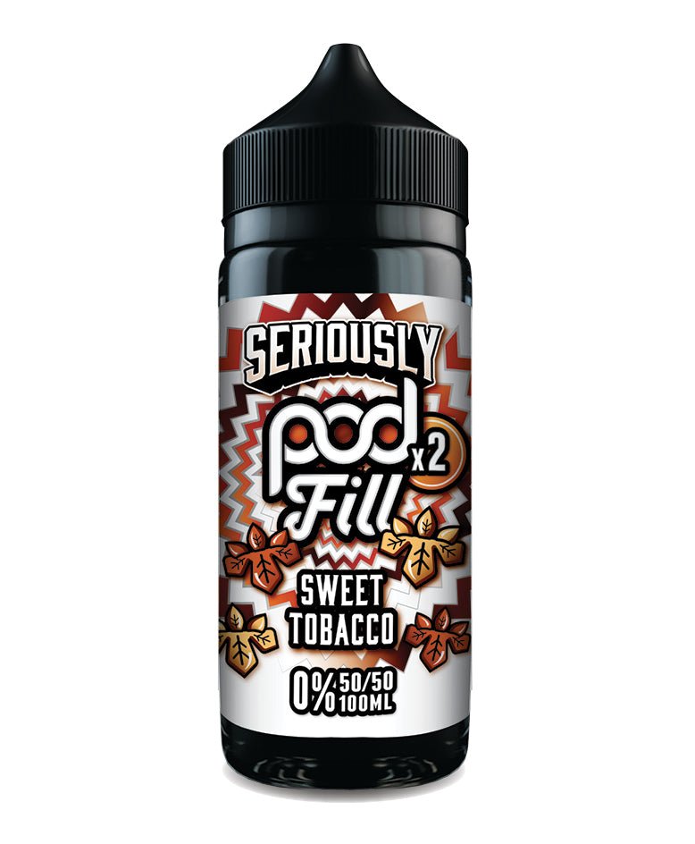Sweet Tobacco - Seriously Pod Fill x2 100ml - Vapour Central