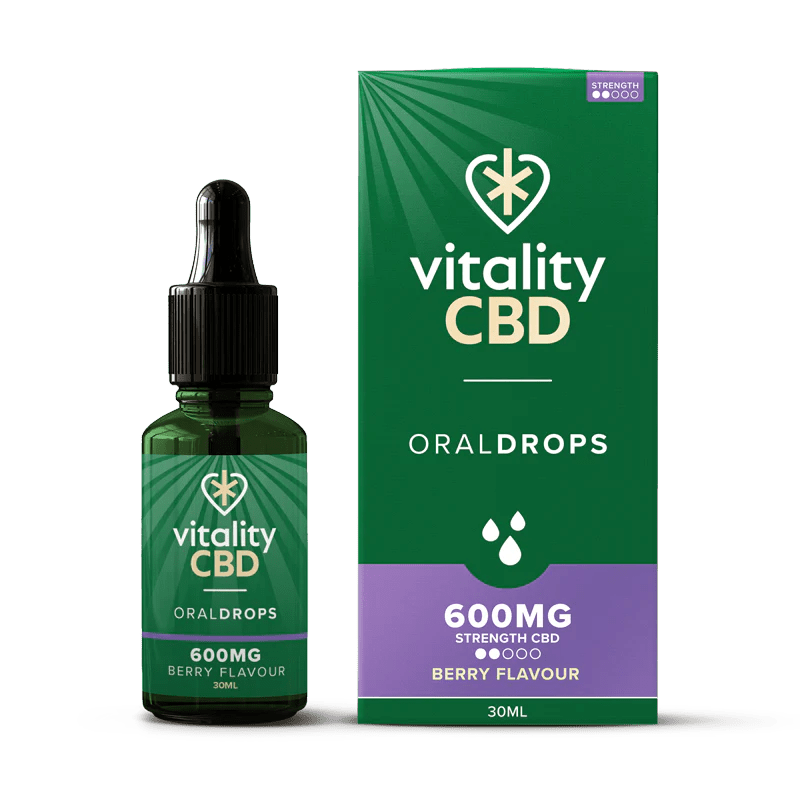 Vitality CBD Drops (Hempseed) 600mg - Vapour Central