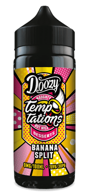 Doozy Temptations - Banana Split 100ml - Vapour Central