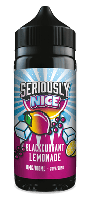 Doozy Vape - Seriously Nice - 100ml - Blackcurrant Lemonade - Vapour Central