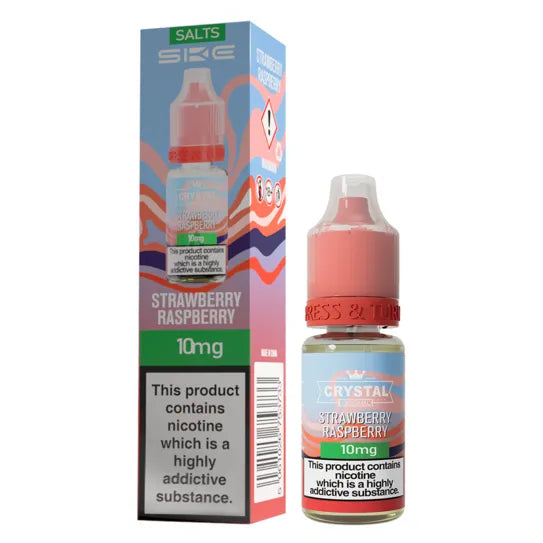 SKE Crystal Salt Strawberry Raspberry nicotine salt e-liquid