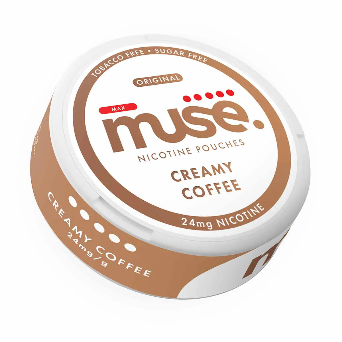 MUSE Nicotine Pouches - Creamy Coffee - 20 Pack