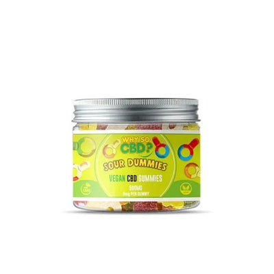 Why So CBD? Sour Dummies 1000mg 240g Tub