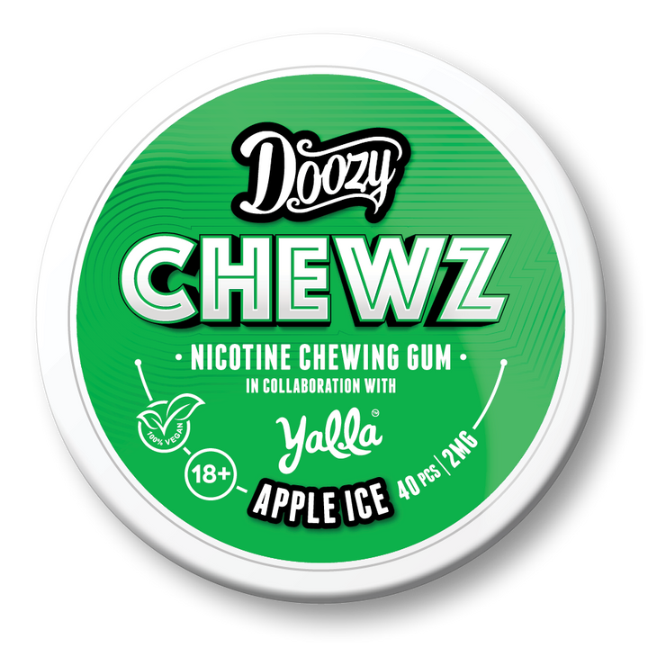 Doozy Chewz Gum - Apple Ice