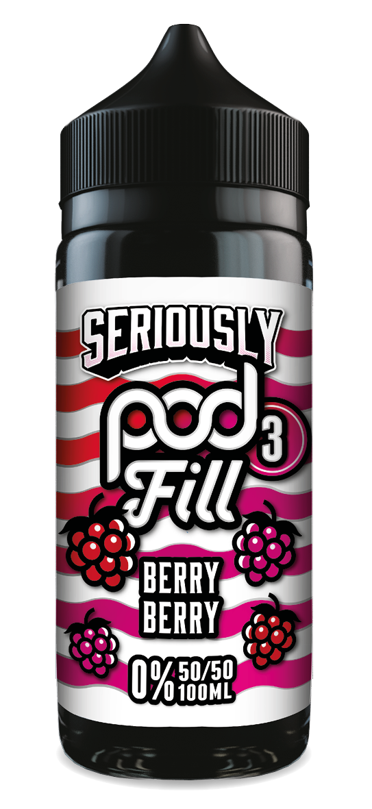 Seriously Pod Fill 3 Berry Berry 100ml e-liquid