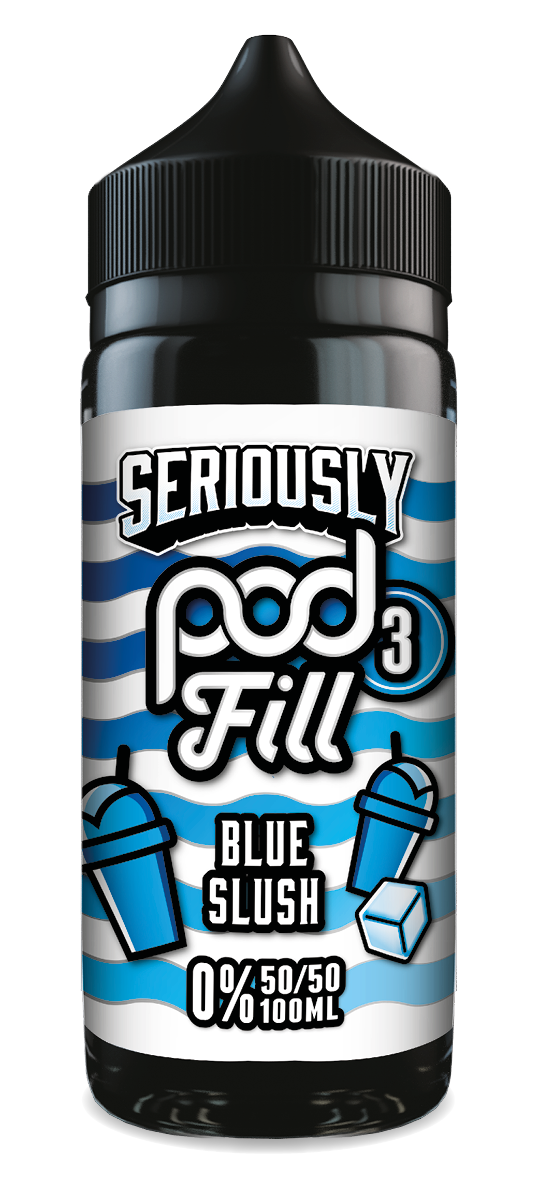 Seriously Pod Fill 3 Blue Slush 100ml e-liquid