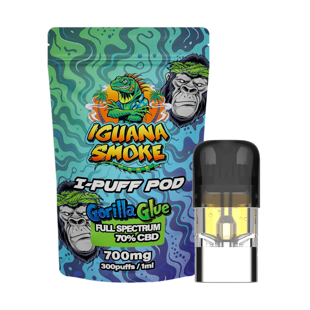 Iguana Smoke I-Puff CBD Vape Refill Pod 700mg