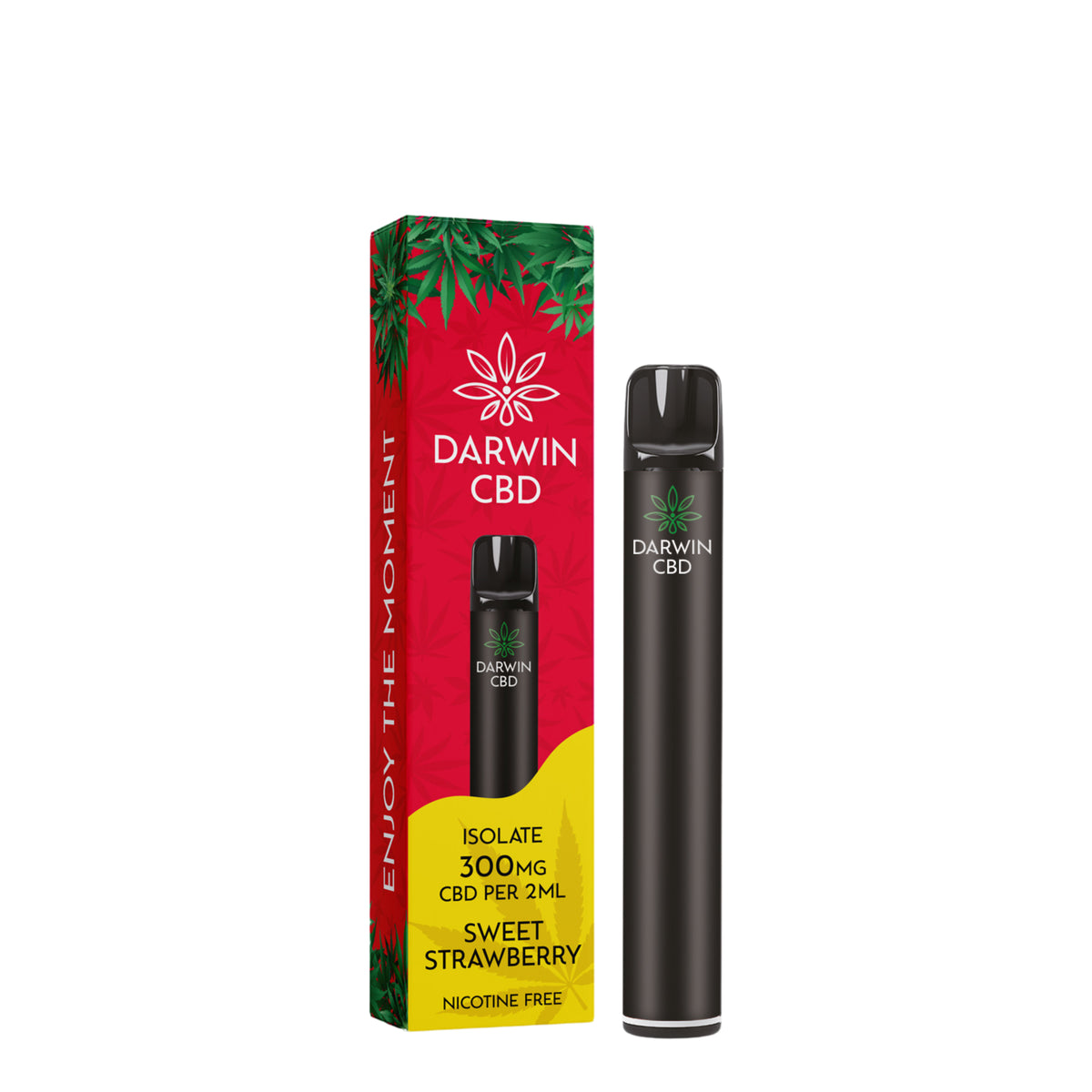Darwin 300mg Sweet Strawberry prefilled CBD vape kit