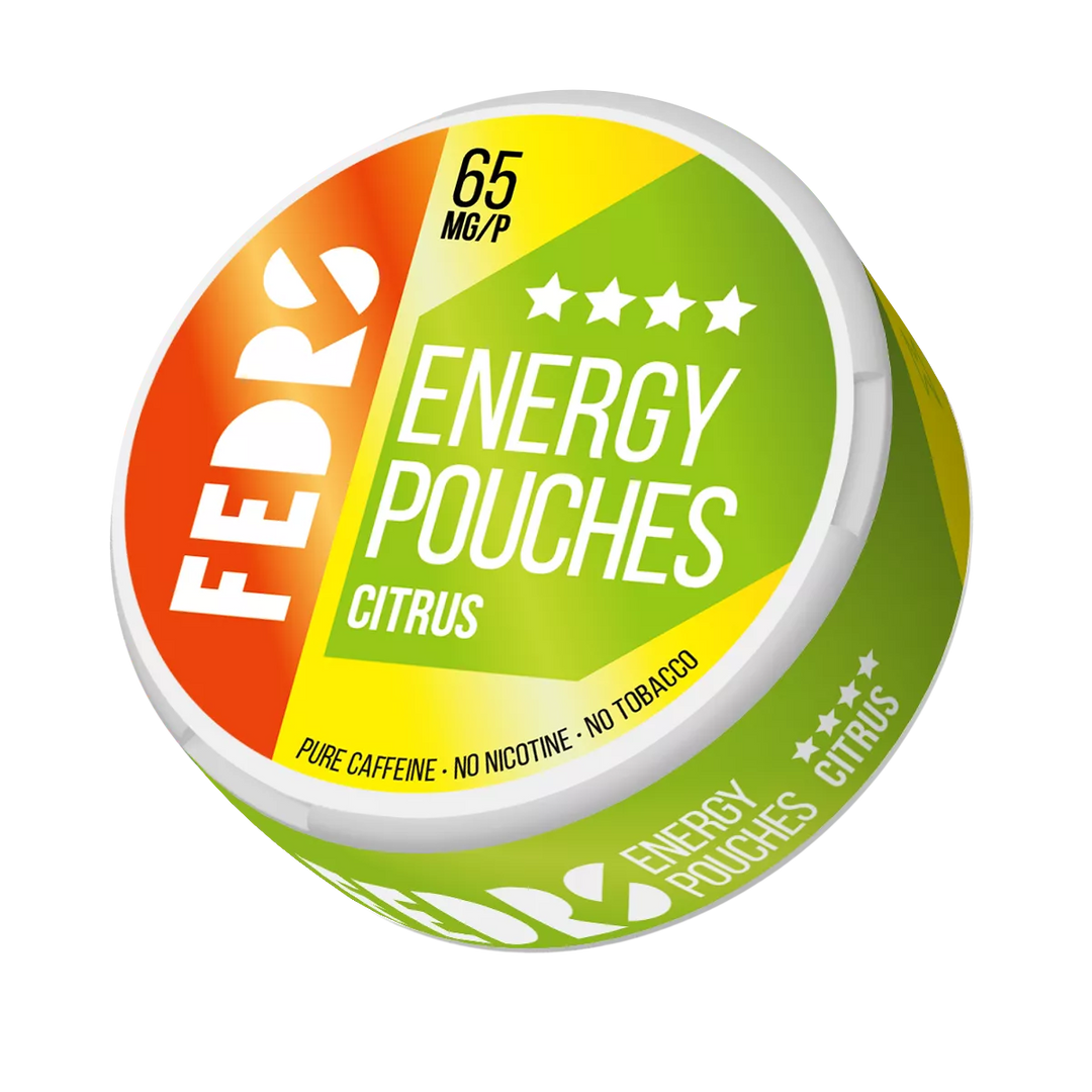 FEDRS Energy Caffeine Pouches - 20 Pouches (65MG)