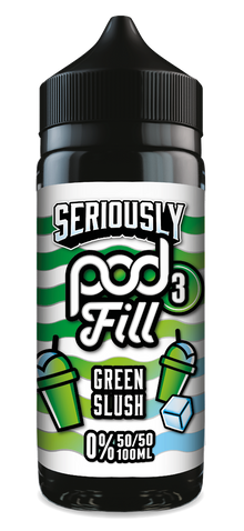 Seriously Pod Fill 3 Green Slush 100ml e-liquid