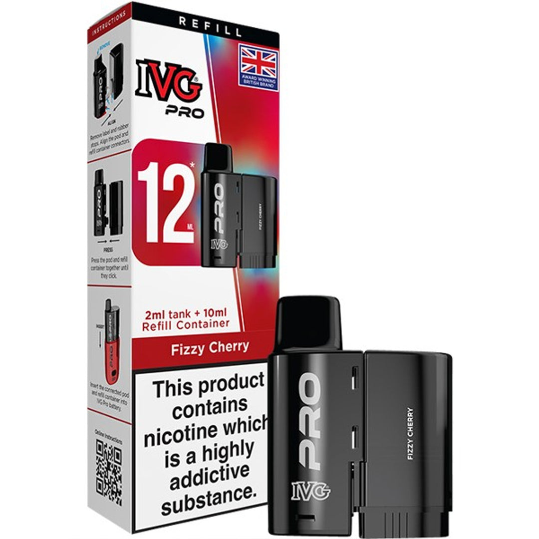 IVG Pro 12 Prefilled Replacement Pod - 10MG