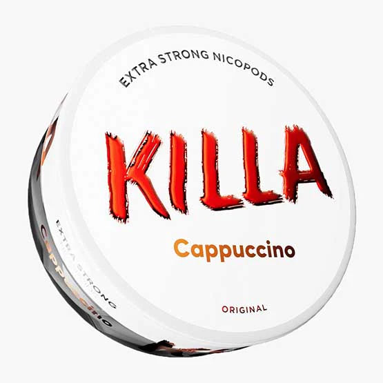 Killa Nicotine Pouches | Cappuccino | Can of 20 | 16.5mg/g