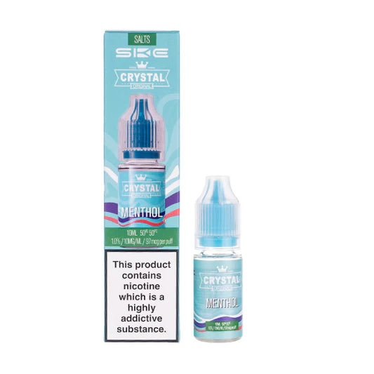 SKE Crystal Salts Menthol nicotine salt e-liquid