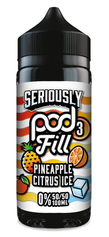 Seriously Pod Fill 3 Pineapple Citrus Ice 100ml e-liquid