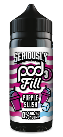 Seriously Pod Fill 3 Purple Slush 100ml e-liquid