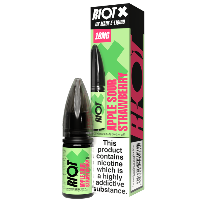 Riot X Salts - Apple Sour Strawberry