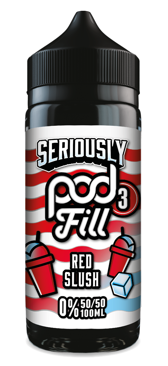 Seriously Pod Fill 3 Red Slush 100ml e-liquid