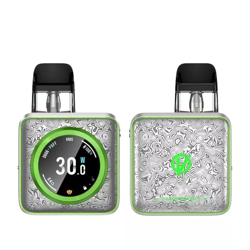 Vaporesso Xros 5 Nano pod kit in Damascus Silver