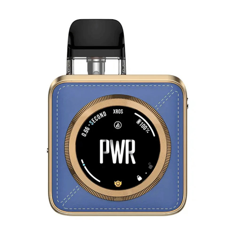 Vaporesso Xros 5 Nano pod kit in Blue Leatherette