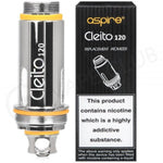 Load image into Gallery viewer, Aspire Cleito 120 Mesh Coil - 5 Pack - Vapour Central

