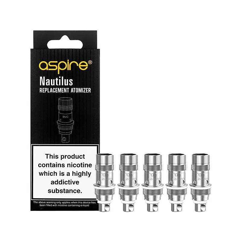 Aspire Nautilus BVC Coils 5 Pack - Vapour Central