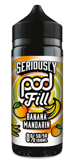 Load image into Gallery viewer, Banana Mandarin - Seriously Pod Fill 100ml - Vapour Central

