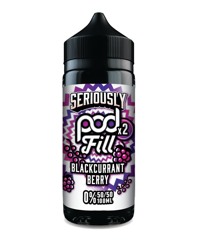 Blackcurrant Berry - Seriously Pod Fill x2 100ml - Vapour Central