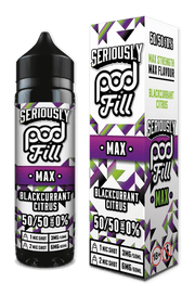 Blackcurrant Citrus - Seriously Pod Fill Max 40ML - Vapour Central
