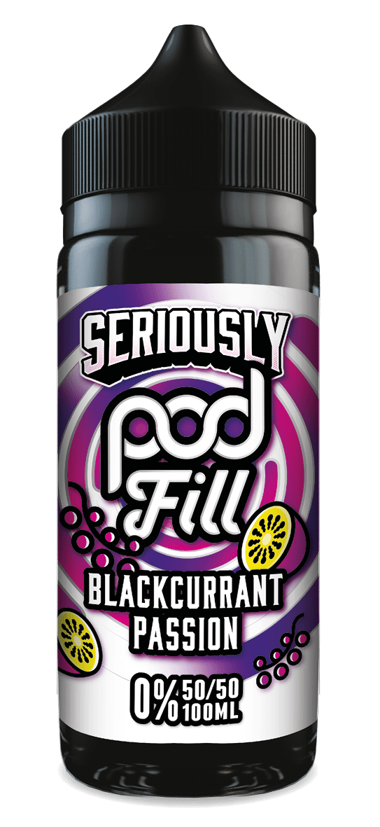 Blackcurrant Passion - Seriously Pod Fill 100ml - Vapour Central