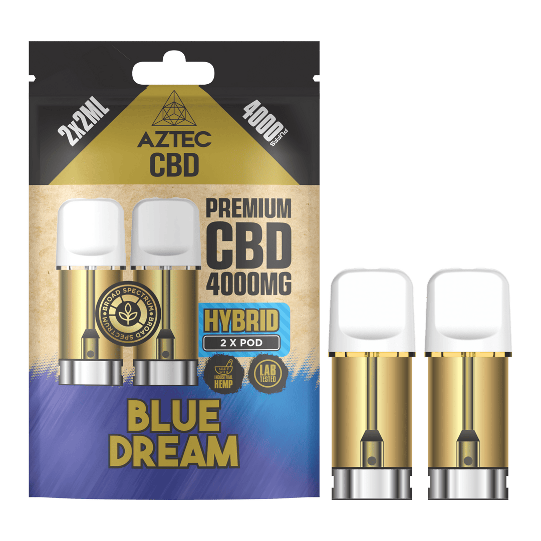 Aztec CBD 4000mg Replacement Pods x2