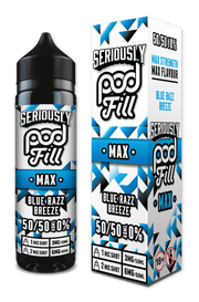 Blue Razz Breeze - Seriously Pod Fill Max 40ML - Vapour Central