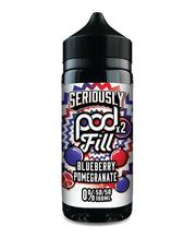 Blueberry Pomegranate - Seriously Pod Fill x2 100ml - Vapour Central