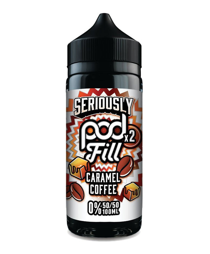 Caramel Coffee - Seriously Pod Fill x2 100ml - Vapour Central