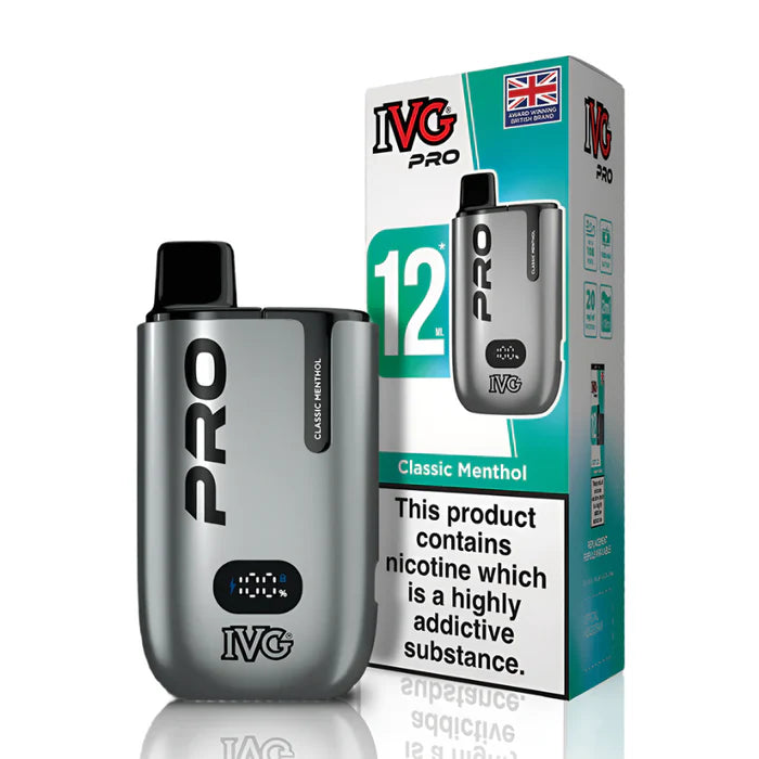 IVG Pro 12 Classic Menthol prefilled pod kit
