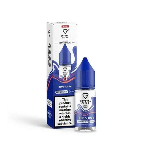 Crystal Clear Bar Salt - Blue Slush 10ml - Vapour Central