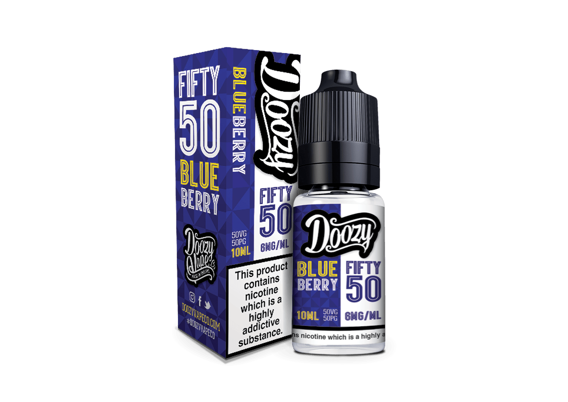 Doozy Blueberry 10ml 50/50 - Vapour Central