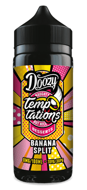 Doozy Temptations - Banana Split 100ml - Vapour Central