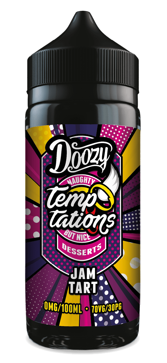 Doozy Temptations - Jam Tart 100ml - Vapour Central