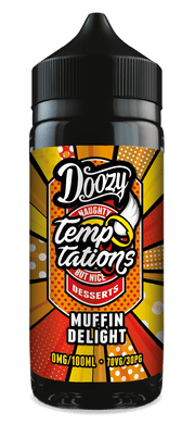 Doozy Temptations - Muffin Delight 100ml - Vapour Central