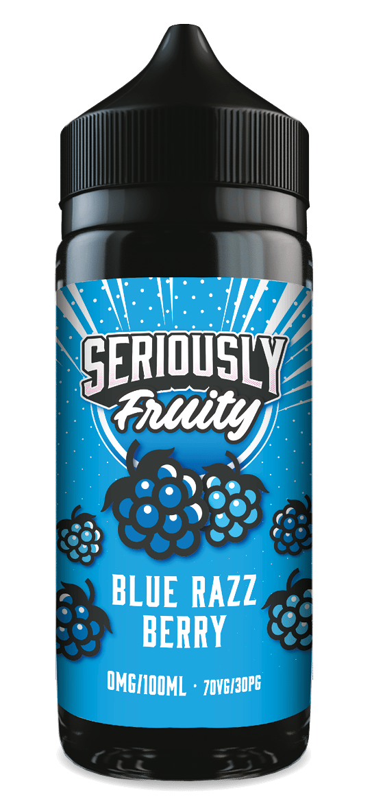Doozy Vape - Seriously Fruity - 100ml - Blue Razz Berry - Vapour Central