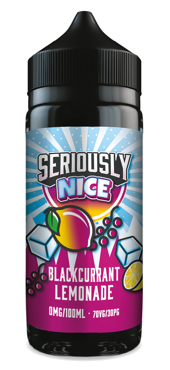 Doozy Vape - Seriously Nice - 100ml - Blackcurrant Lemonade - Vapour Central