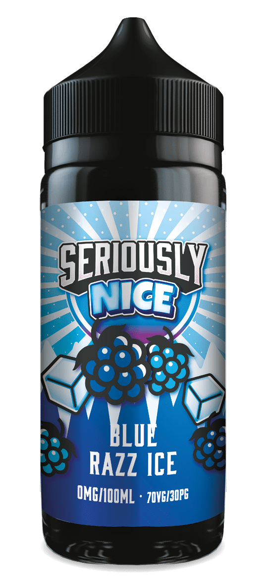 Doozy Vape - Seriously Nice - 100ml - Blue Razz Ice - Vapour Central