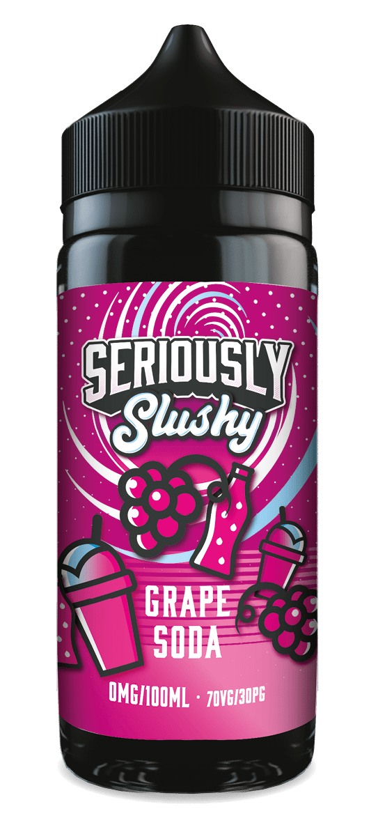 Doozy Vape - Seriously Slushy - 100ml - Grape Soda - Vapour Central