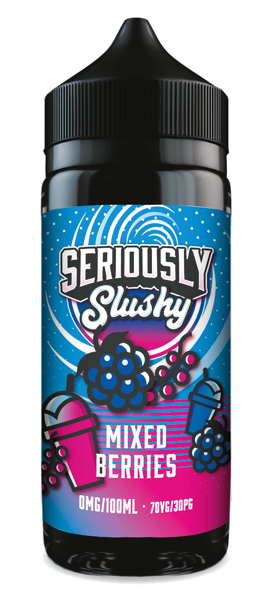 Doozy Vape - Seriously Slushy - 100ml - Mixed Berries - Vapour Central