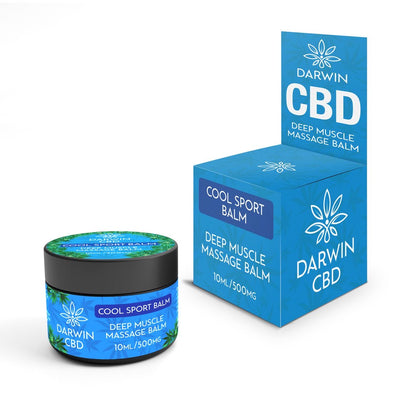 Darwin CBD 500mg Cool Sport Balm 10ml