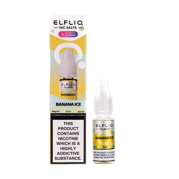 ElfLiq Salts - Banana Ice 10ml - Vapour Central